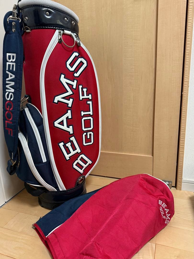 完売★ビームス★キャディバッグ★ゴルフ★BEAMS★ゴルフバッグ★渋野日向子