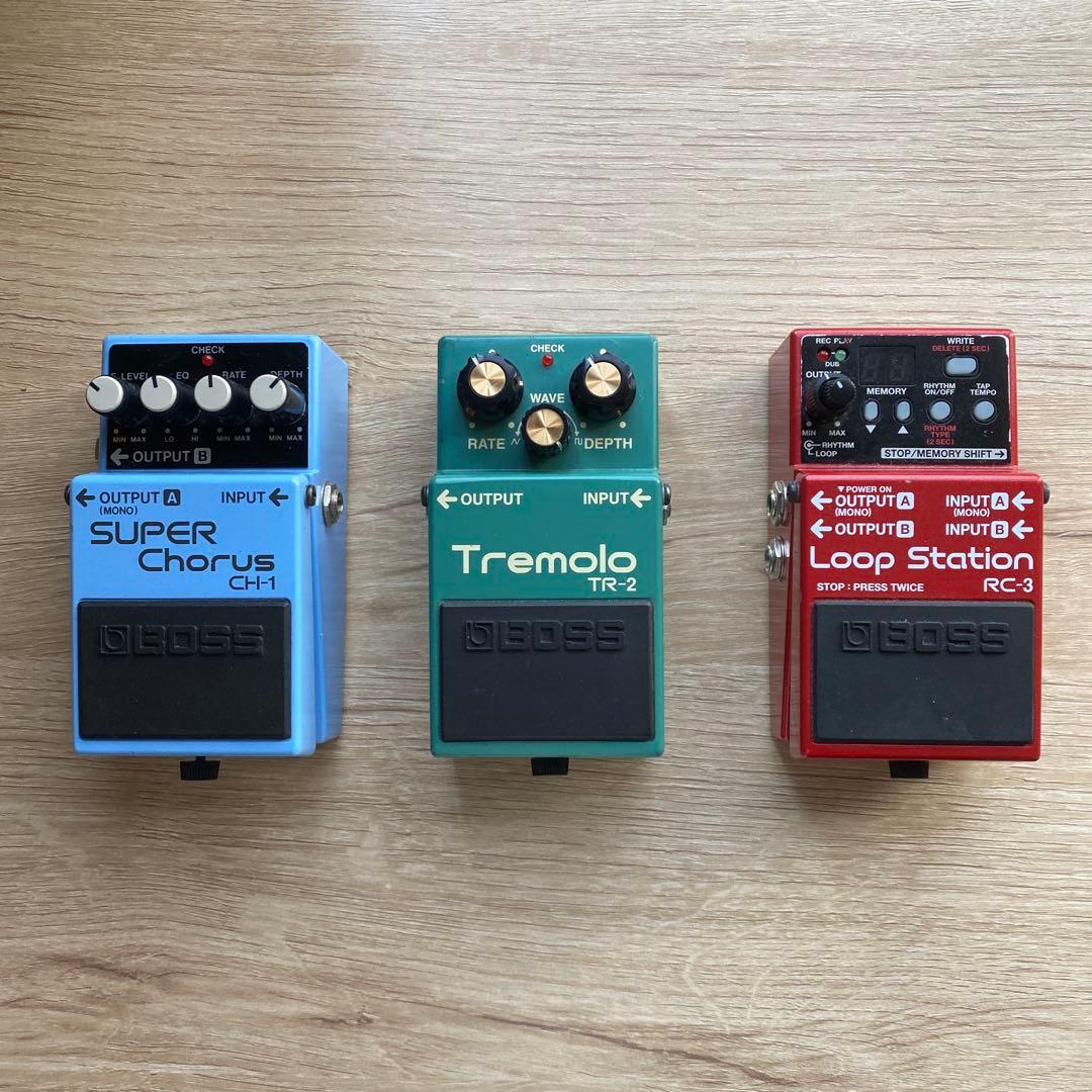 BOSS SUPER Chorus CH-1他エフェクターセット