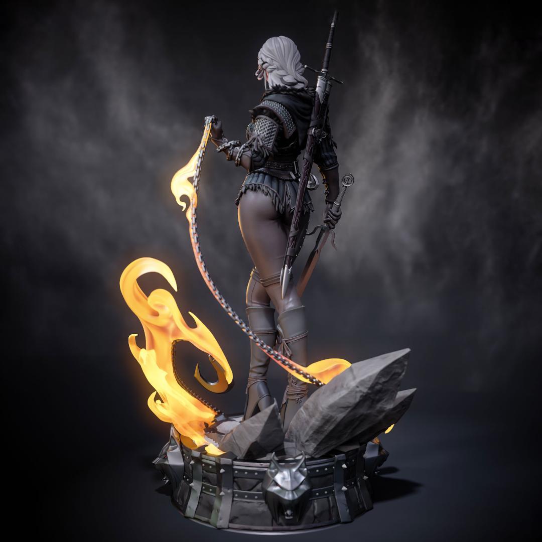 1/8　未塗装 未組立　フィギュア　ガレージキット 【 シリ ウィッチャー 】