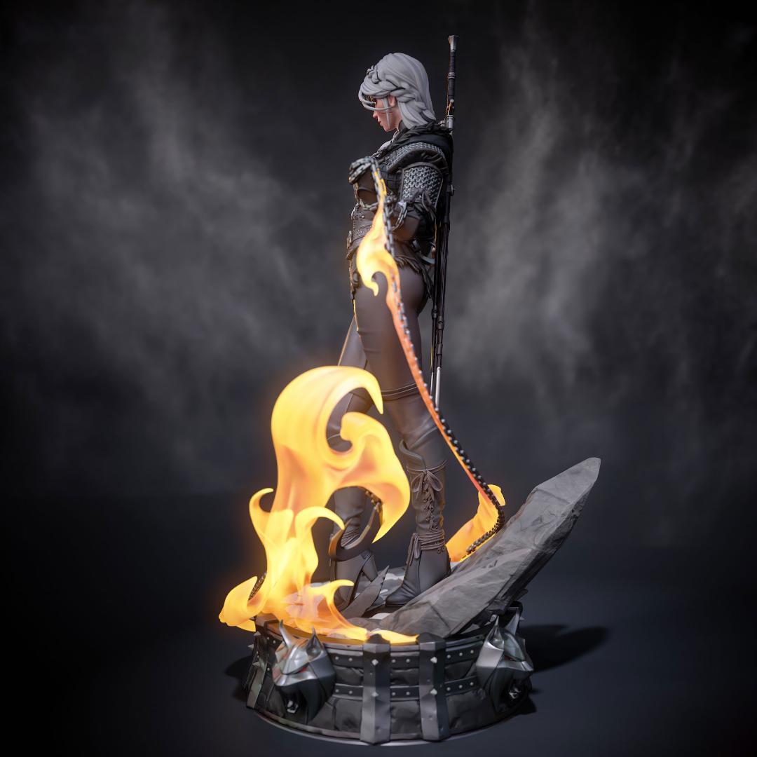 1/8　未塗装 未組立　フィギュア　ガレージキット 【 シリ ウィッチャー 】