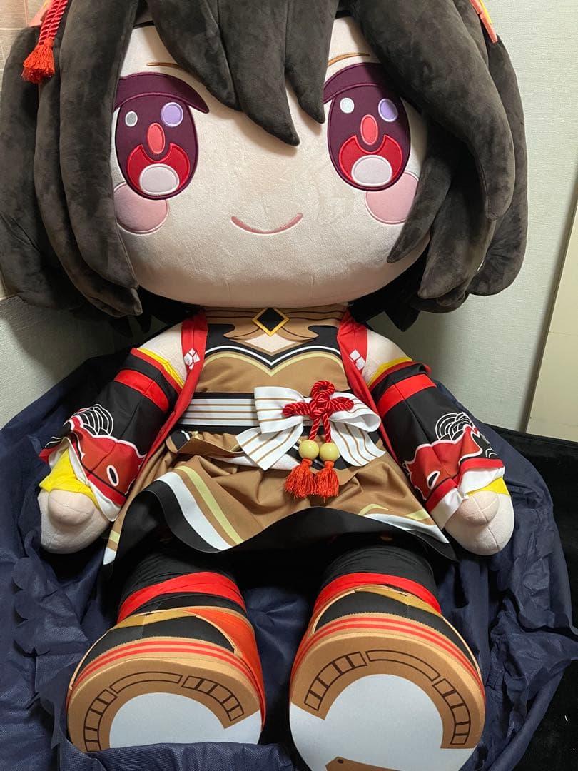 どきゅーとウマ娘 超特大ぬいぐるみ　キタサンブラック