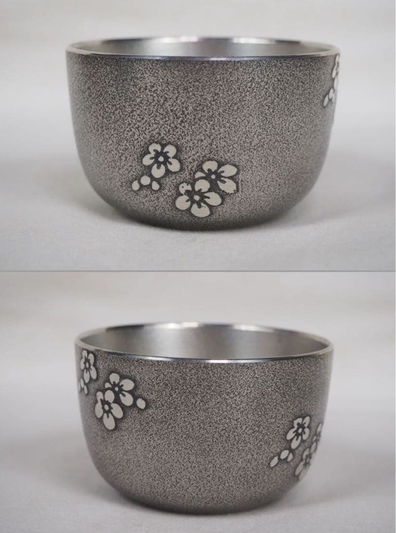 送料無料　薩摩錫器　登六作　薩摩岩切正錫酒器　重さ682ｇ 未使用・共箱