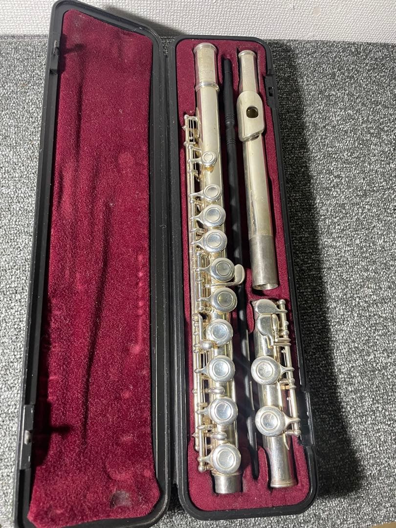 Yamaha フルート 221 シルバー ケース付き