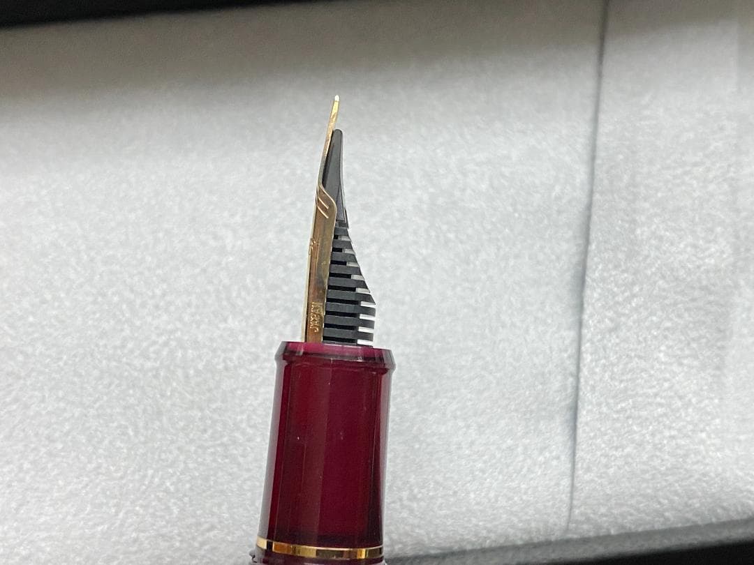 プラチナ万年筆 #3776 センチュリー ブルゴーニュ EF PNB-15000