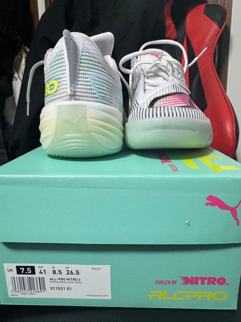 シューズ(男性用) Puma all-pro nitro 2 /26.5