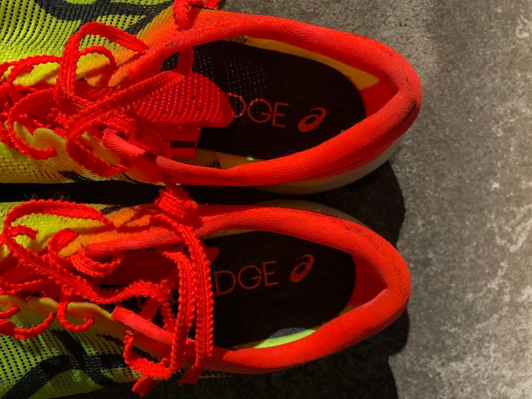 アシックス メタスピードエッジパリ中古品 27センチ