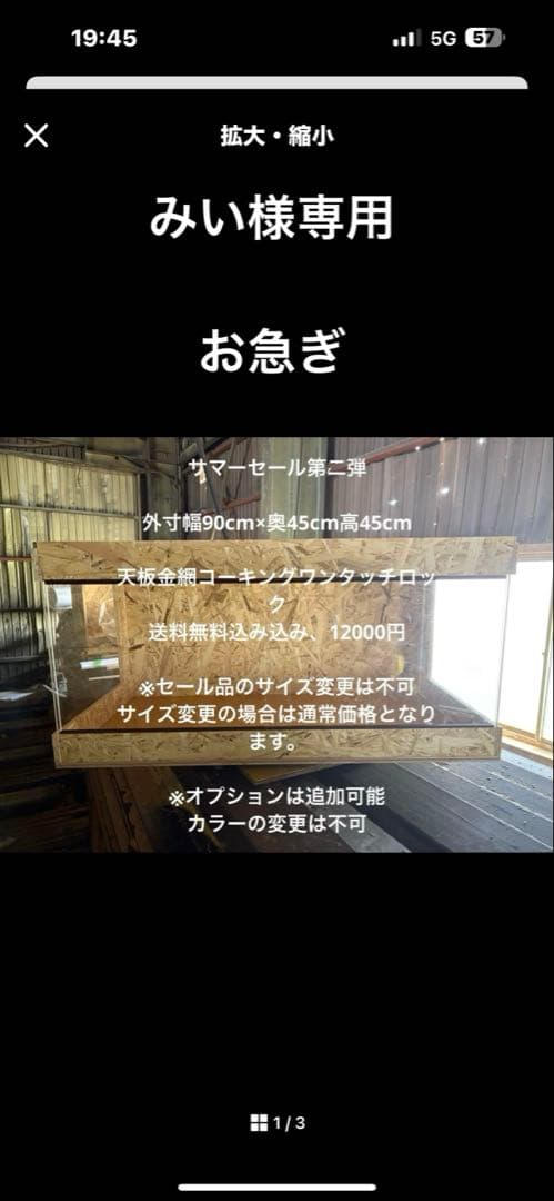 みぃ　　904545サマーセール品　お急ぎ