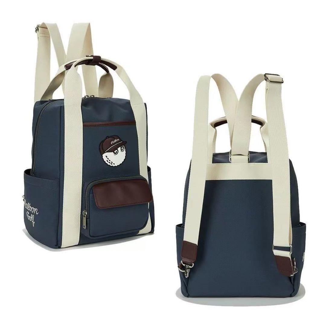 ゴルフボールキャラクター付きリュック