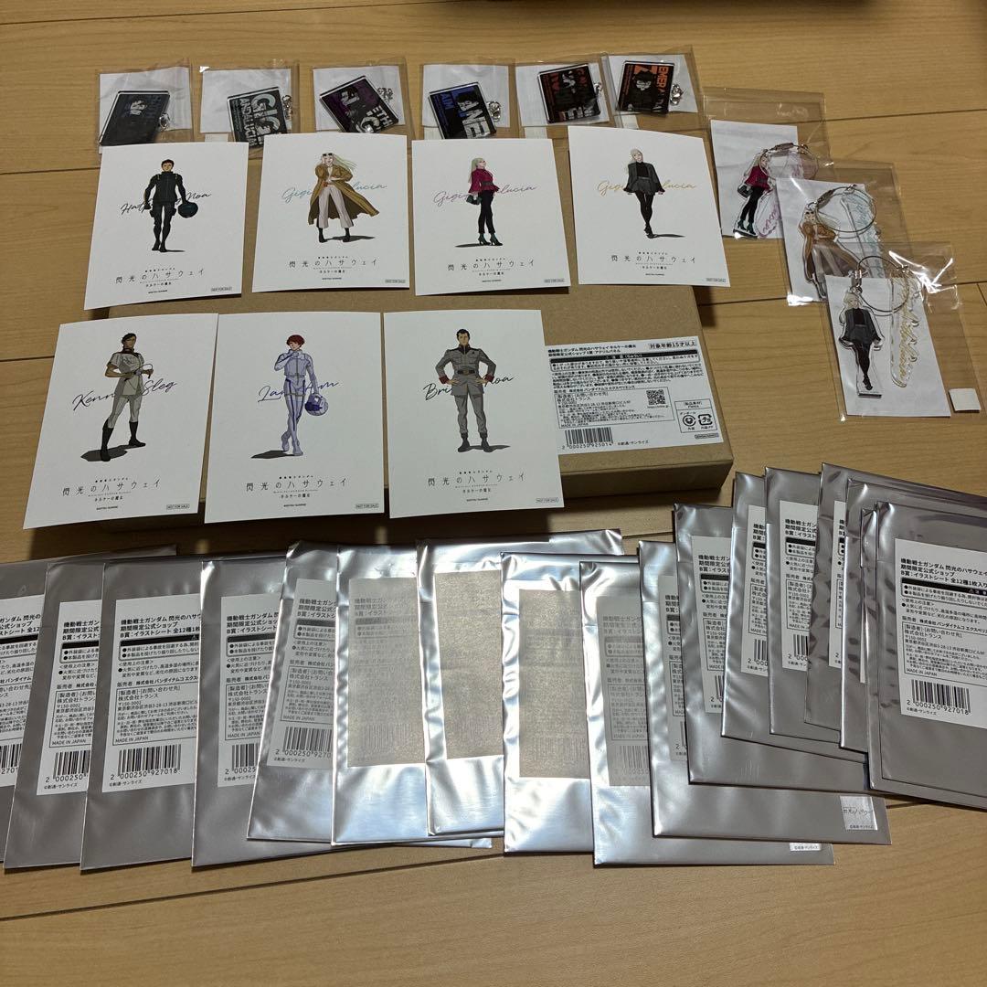 【新品未開封、ガチ勢向け】閃光のハサウェイ 期間限定ショップ ミニゲーム 景品