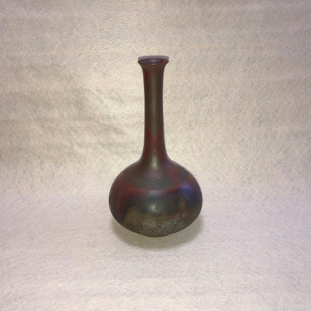 備前焼　小西陶古作一輪挿し   購入時 定価は28,000でした