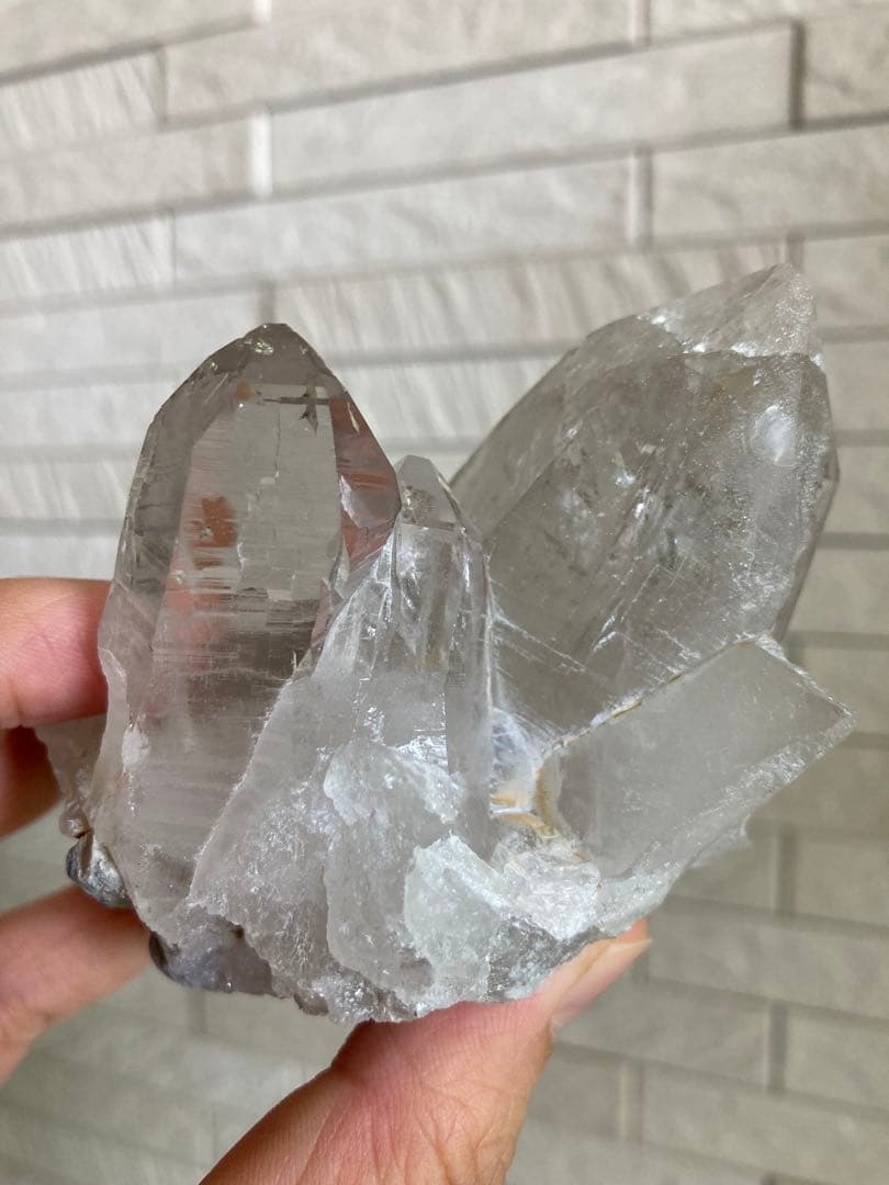 レムリアン水晶　スカルドゥ産　水晶原石