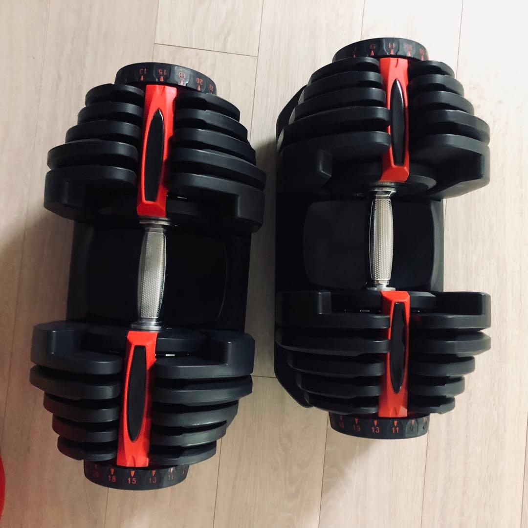 ❤️調整可能ダンベル 40kg 2個セット　未使用品　新品