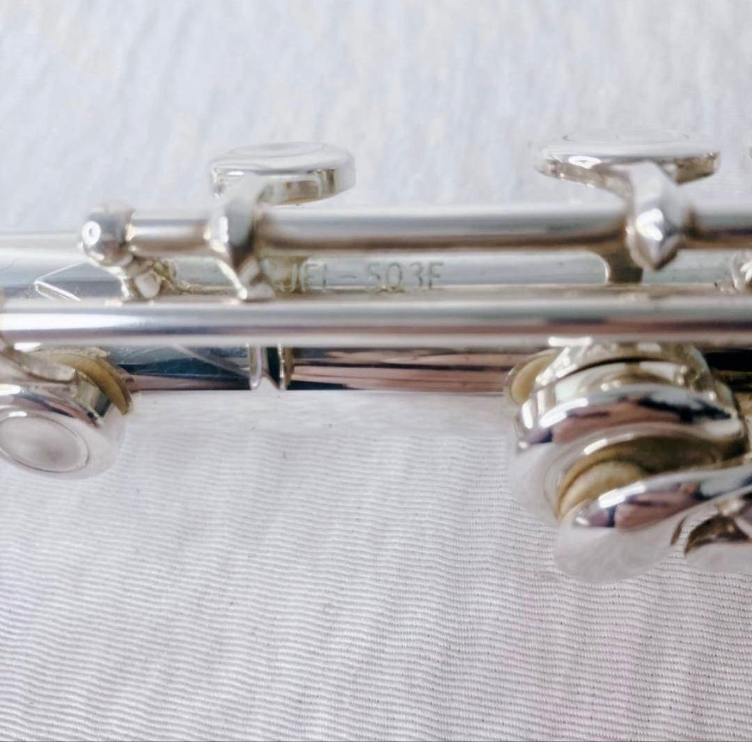 【美品】Jupiter フルート　JFL-503E Eメカ　ジュピター　付属品多