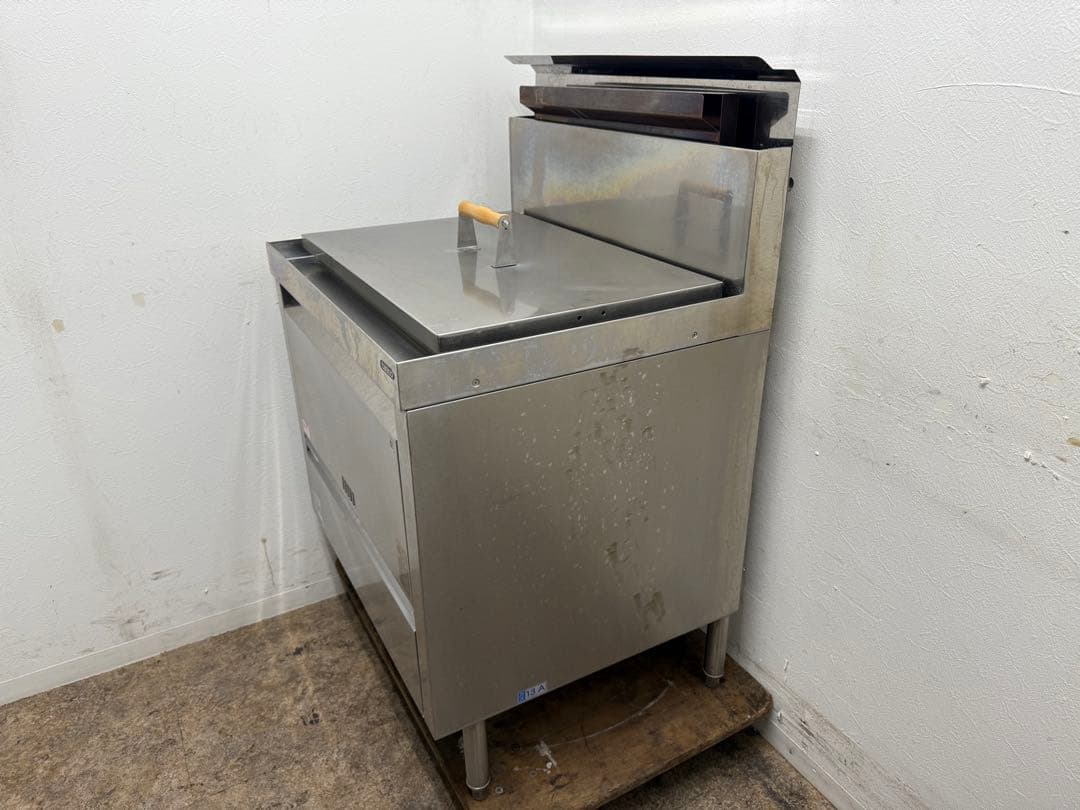 タニコー　角型うどん釜　湯がき槽　湯煎器　都市ガス　２０２１年製　TKU-75