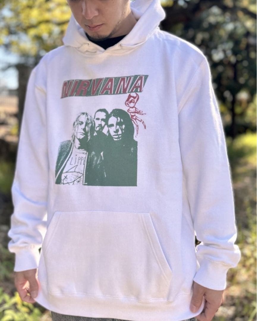 新品未使用 NIRVANA / Flipper プルオーバーパーカー Mサイズ