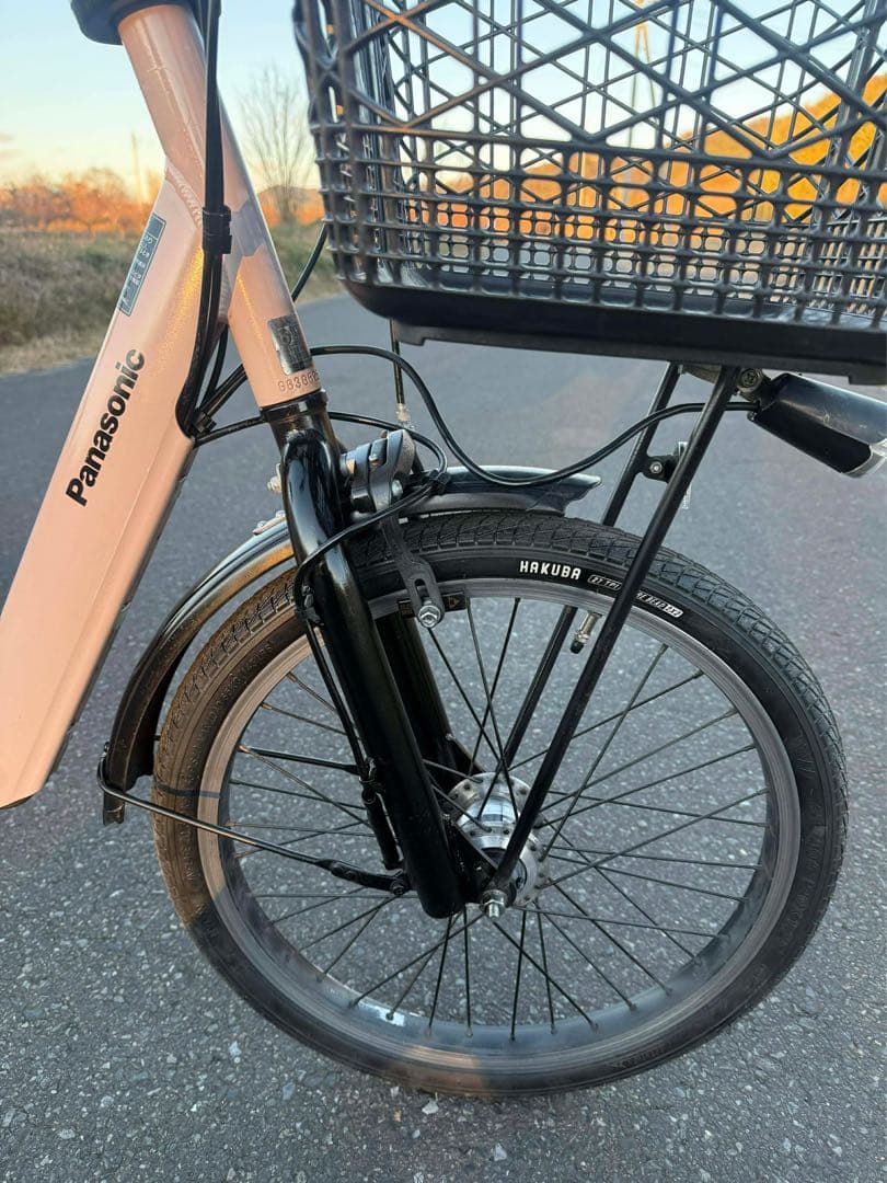 パナソニック 電動アシスト自転車 ピンク