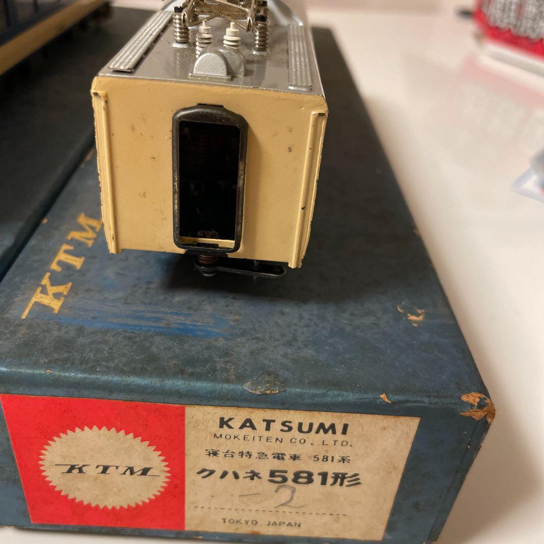 カツミ製　HO 鉄道模型　581系　3両