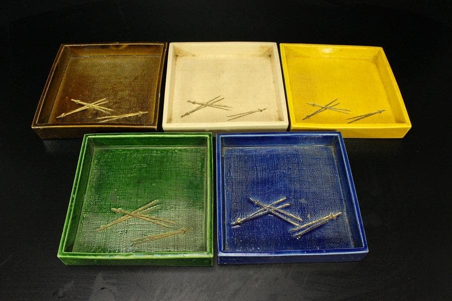 五色 銘々皿 平安和楽 箱入 632