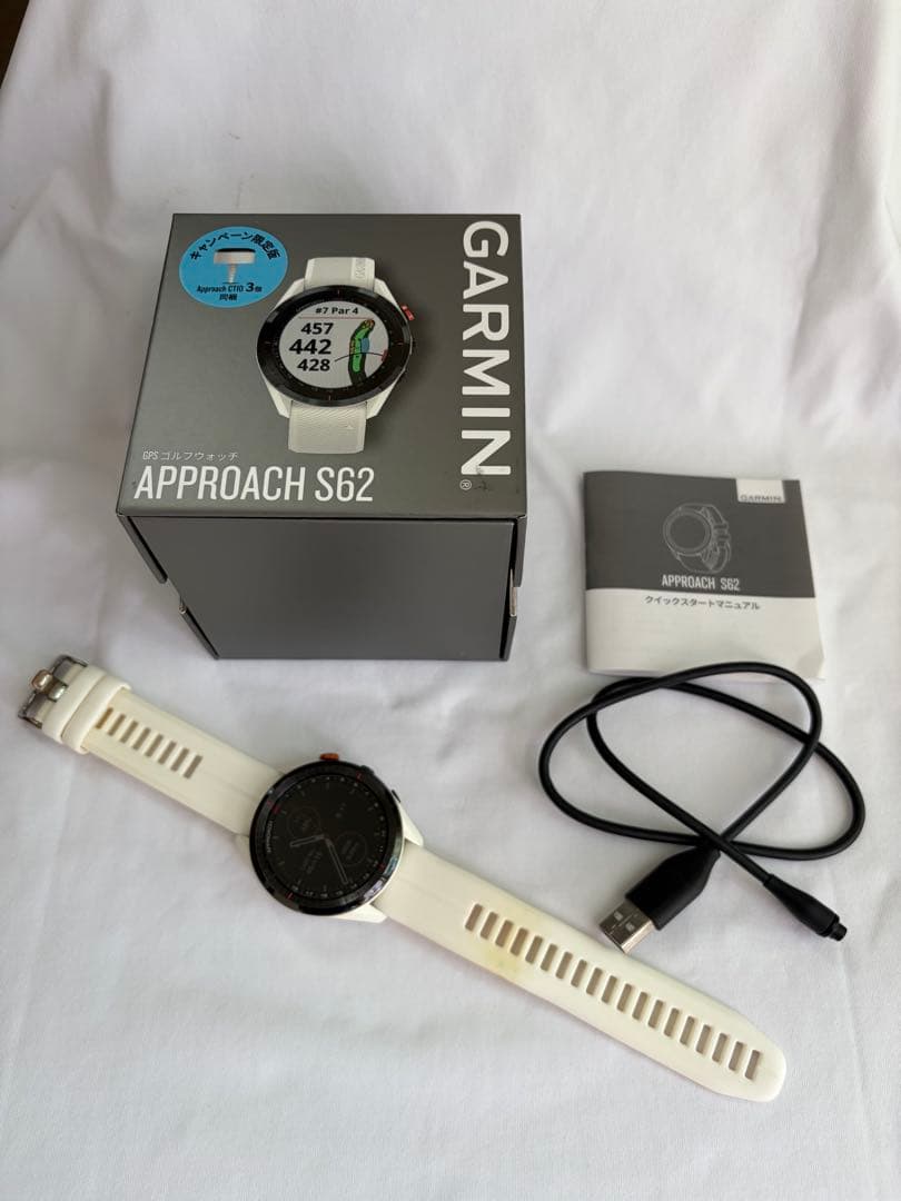 GARMIN(ガーミン) APPROACH S62 GPSナビ ホワイト