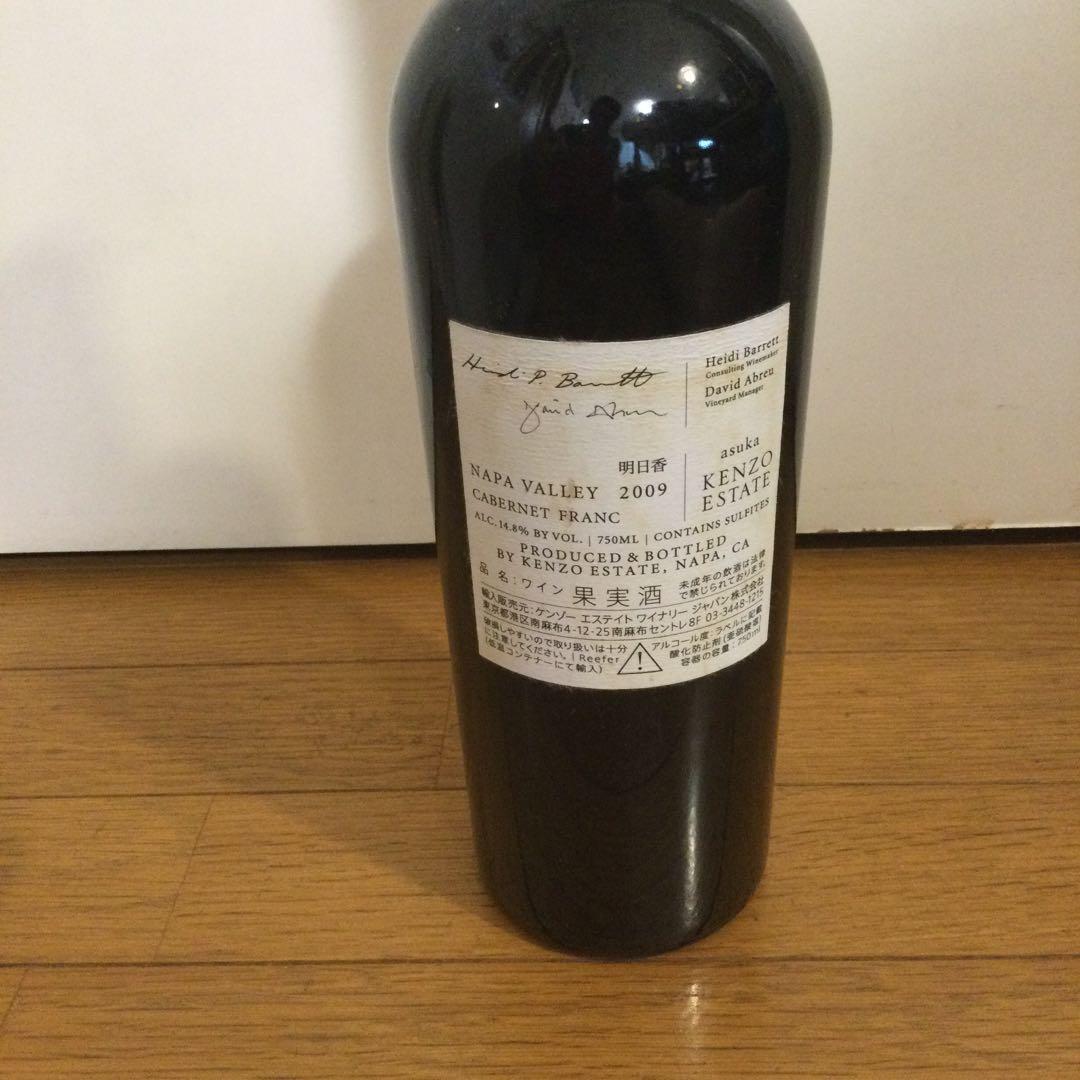 ケンゾーエステート　明日香　2009年　 ASUKA 750ml KENZO