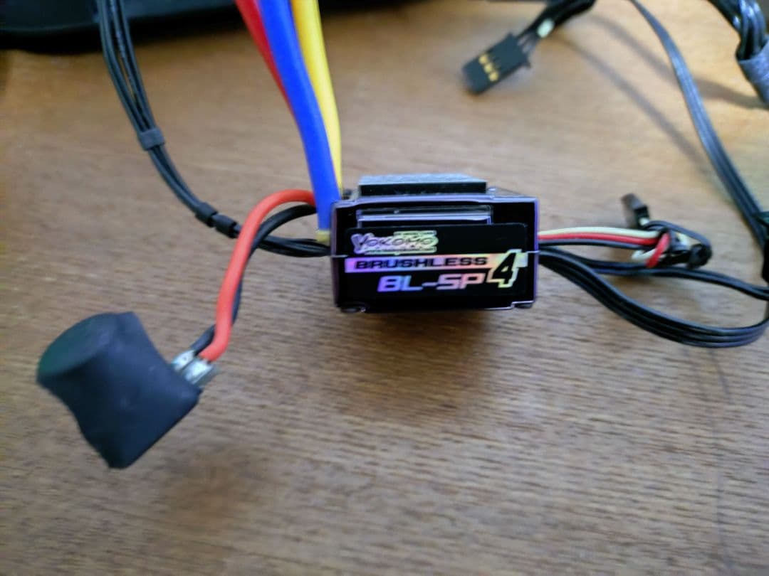 ヨコモYD−2E、 ブラシレスモーター、サーボ、ジャイロ、バッテリー