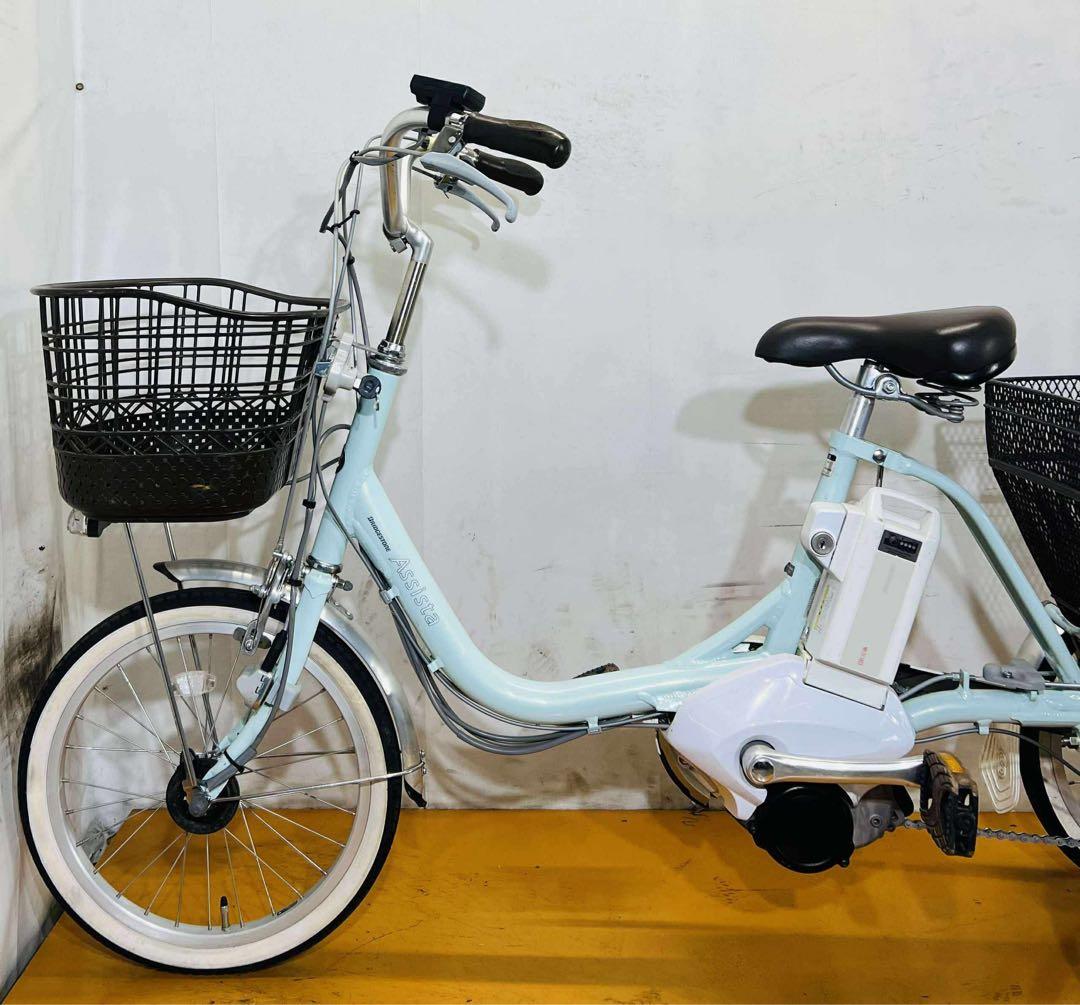 送料無料条件付きBRIDGESTONE 電動アシスト自転車三輪車(18/16型)