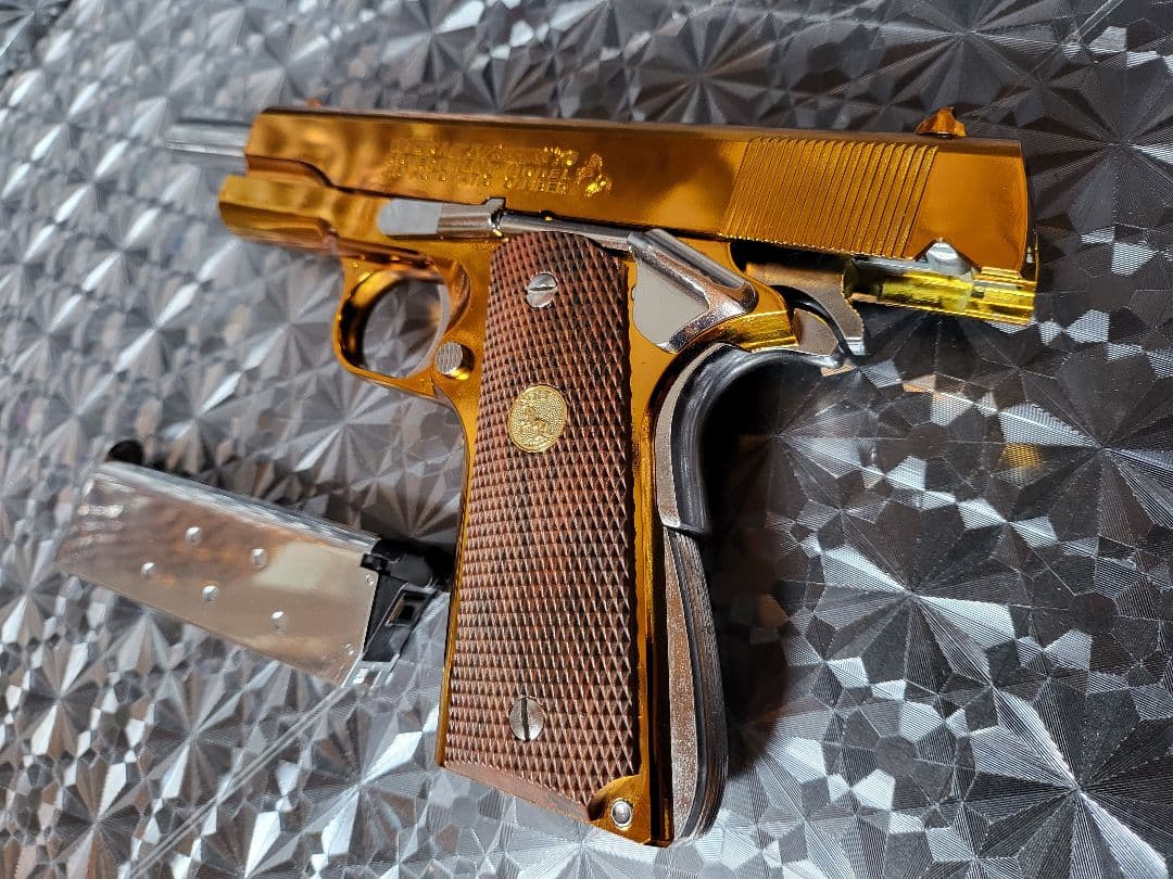 金！ゴールド！！　ガバメント　m1911　東京マルイ　GBB　検　ハイキャパ