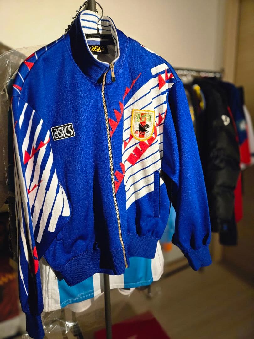 【超希少・当時物】サッカー日本代表 ドーハモデル 美品 アシックス M