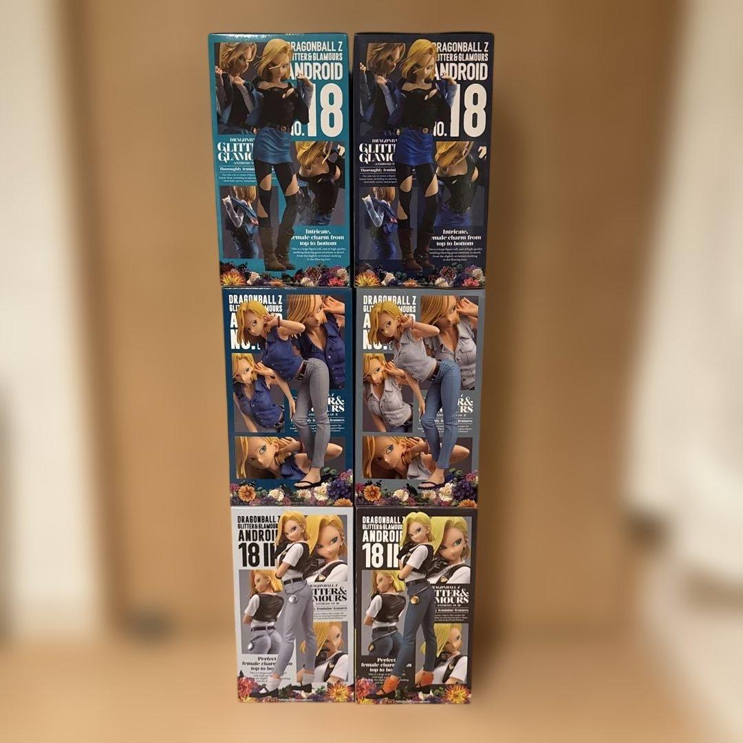 【未開封】ドラゴンボールZ GLITTER&GLAMOURS 18号フィギュア