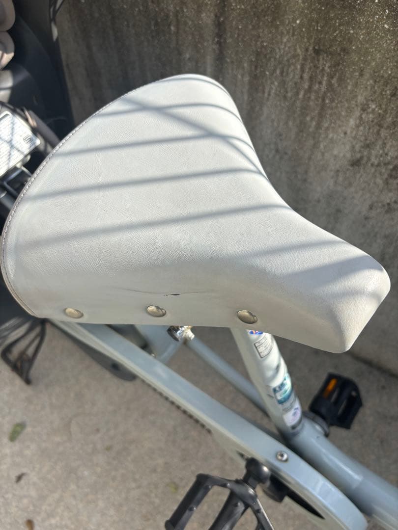 （広島　直接引渡のみ）非電動　ビッケモブ　リアチャイルドシート付　ブルーグレー