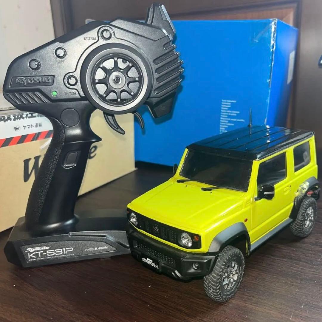 京商　ジムニー　ミニッツ 4×4 LEDライト前後あり