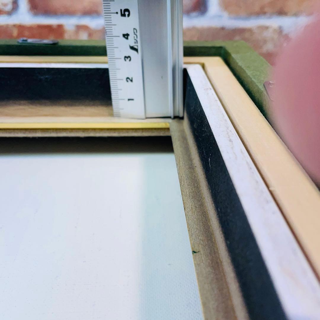 【薩摩富士 ・ 開聞岳 の風景画 】油絵 原画 F6 額縁付 ガラスあり