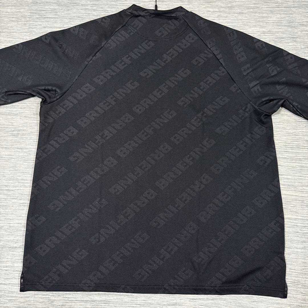 新品　BRIEFING GOLF 長袖　モックネックシャツ　XL