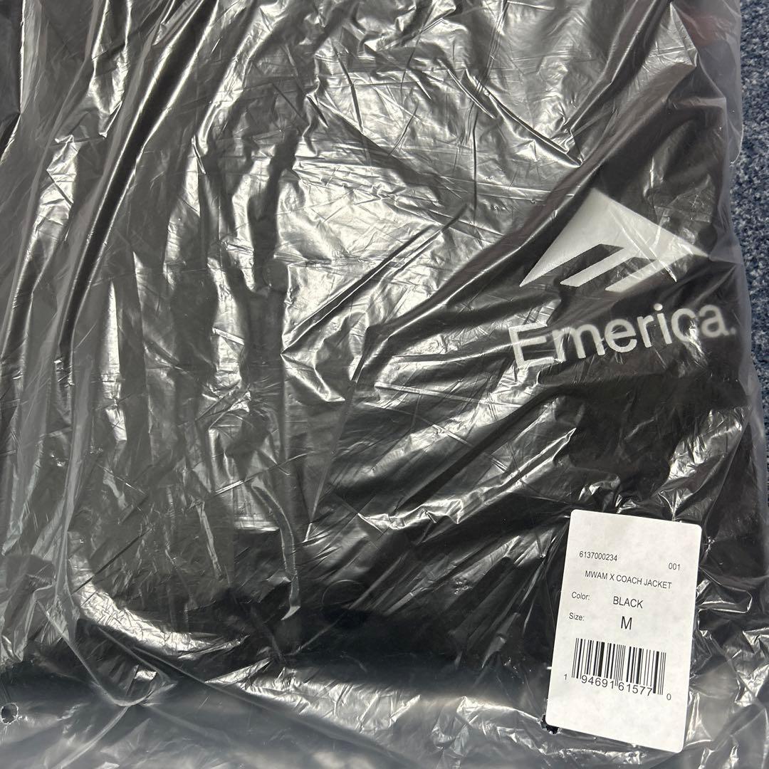 マンウィズ   Emerica  コーチジャケット