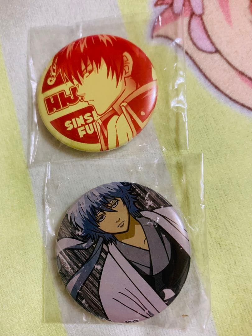 銀魂 コスパ 購入特典 非売品 缶バッジ 土方十四郎　白夜叉