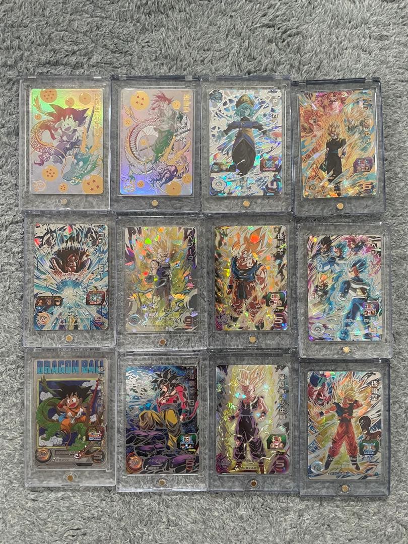 ドラゴンボールヒーローズ　引退品　シリアル悟空　二桁