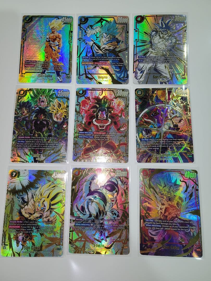 S*)様 ドラゴンボール　フュージョンワールド　キラカード（海外版)　9枚セット