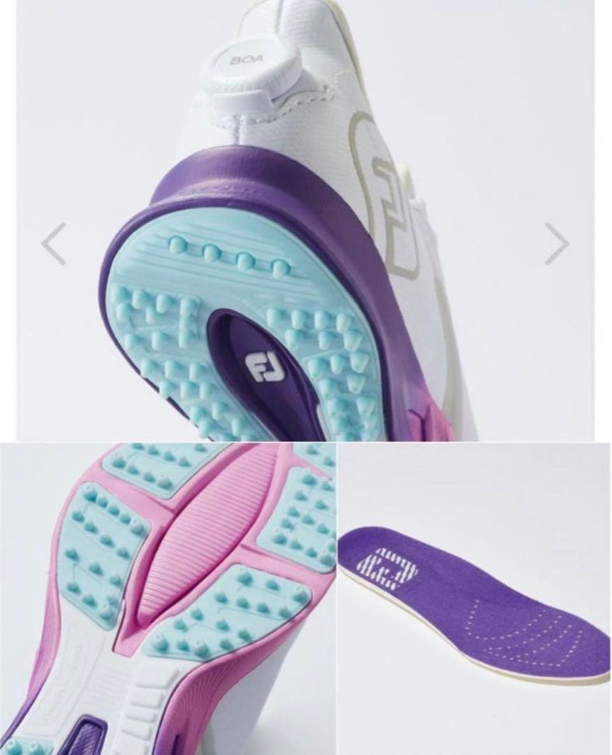 【お値下げ】Foot joy ゴルフシューズ フューエル　25cm