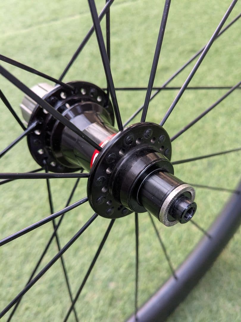 【訳あり】ICAN α50pro カーボンホイール 前後セット