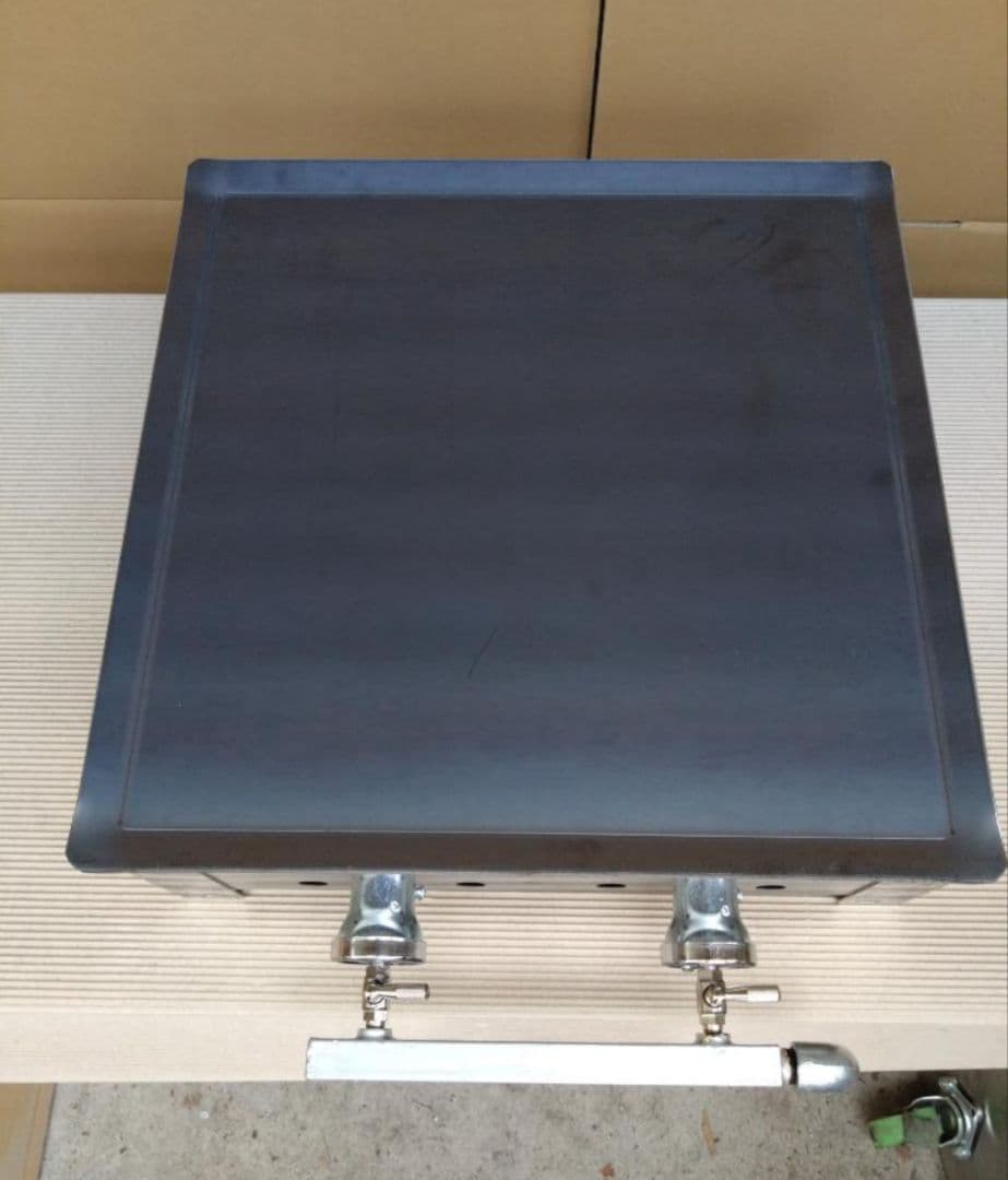 少スペース 新品 LPガスグリラー 鉄板焼き グリドル 45x45cm イベント