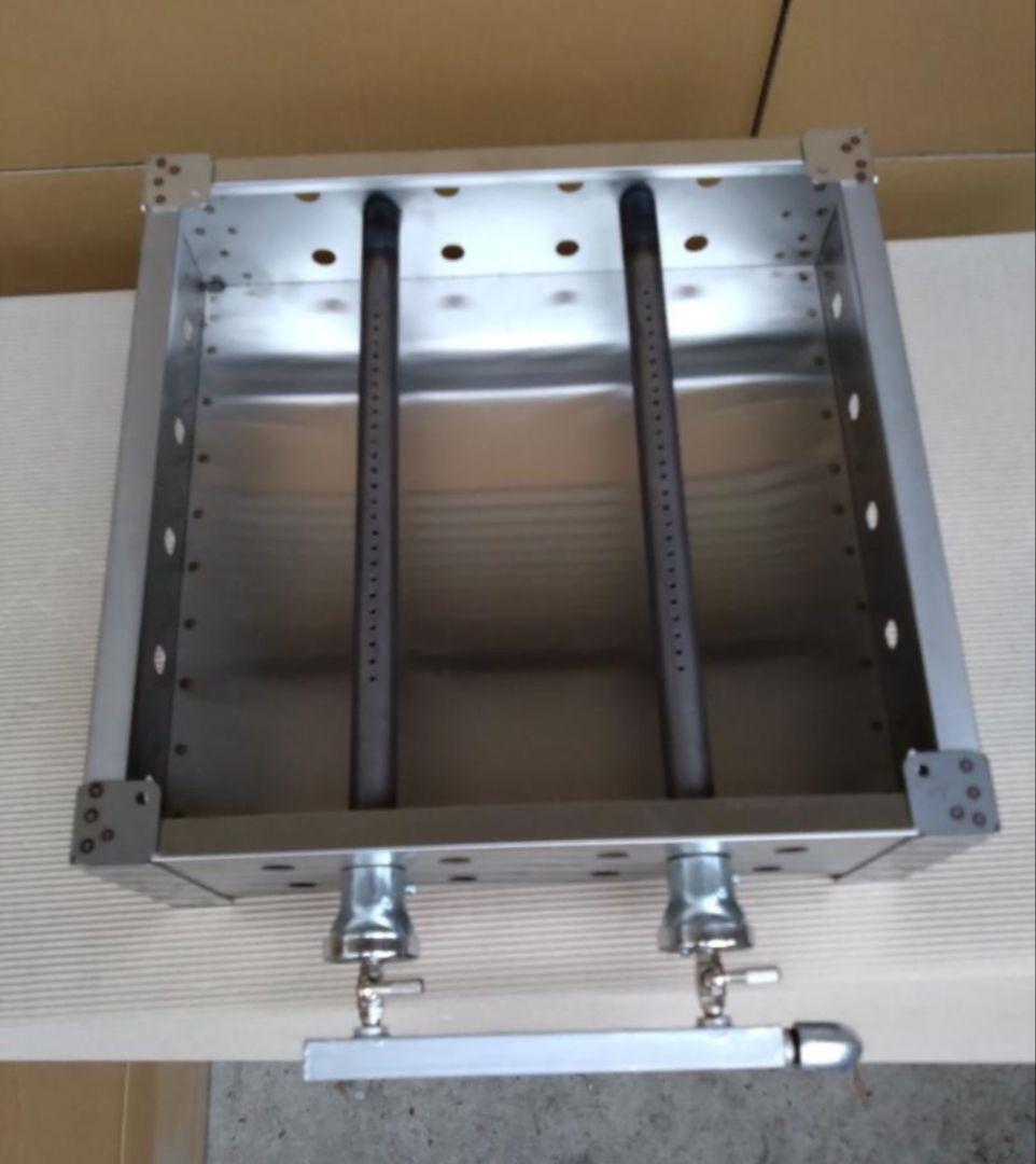 少スペース 新品 LPガスグリラー 鉄板焼き グリドル 45x45cm イベント