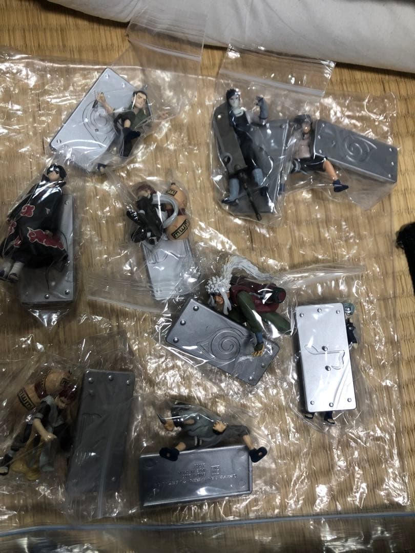 NARUTO キャラクター キーホルダー フィギュアセット