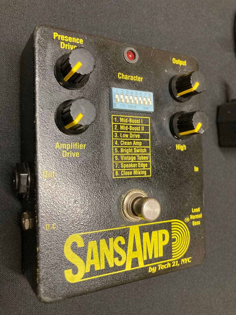 SansAmp Original(classicの表記なし)アンプシミュレーター