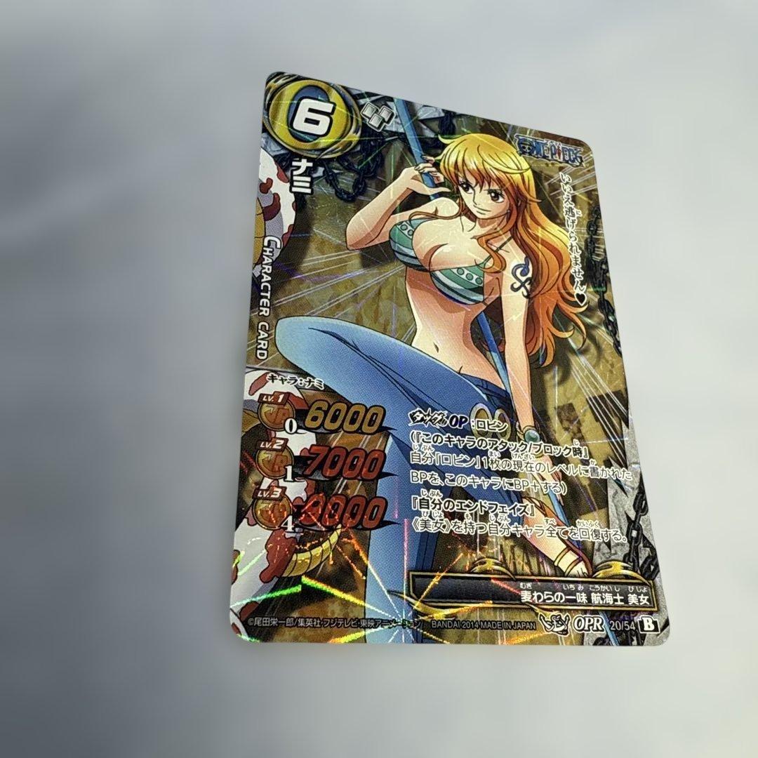 ワンピース ナミ OPR ミラバト カード