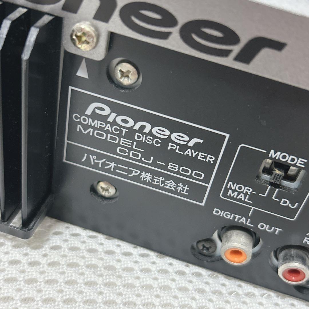 2004年製　Pioneer CDJ-800 DJ機器　パイオニア