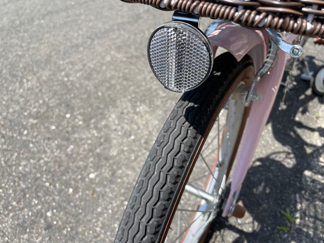 【引き取り限定】18インチ子供用自転車 ピンク