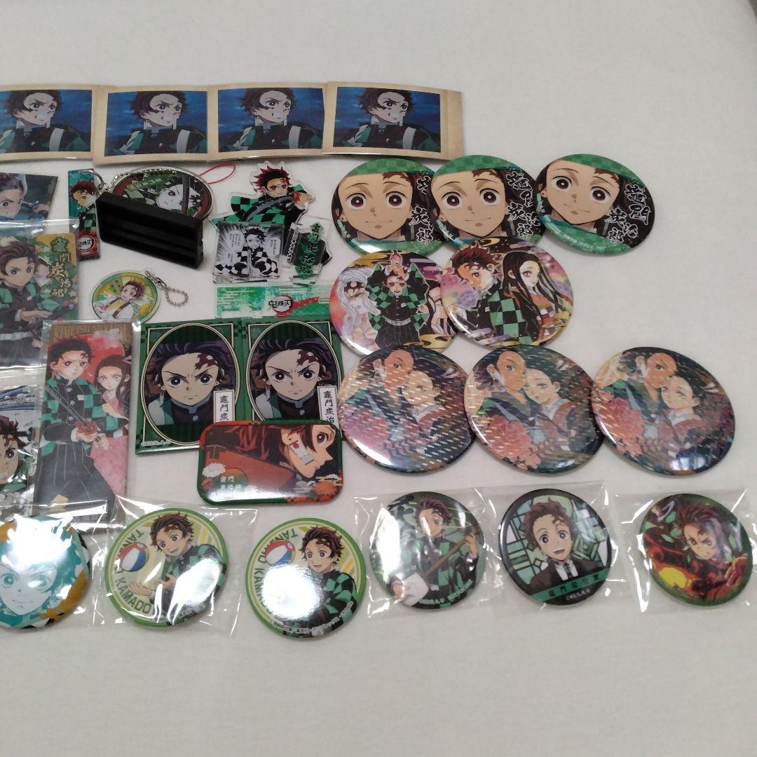 竈門炭治郎 缶バッジ ステッカー セット ぱしゃこれ　東武動物公園　まとめ売り