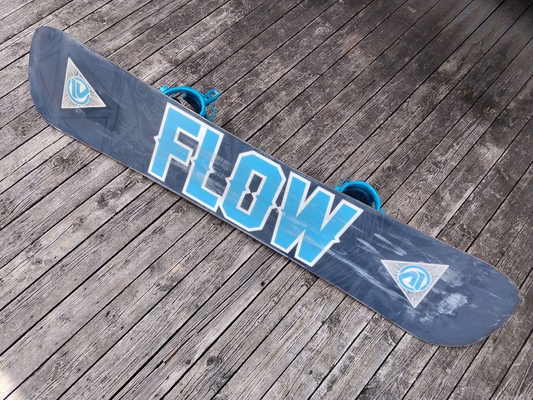 スノーボード 3点セット FLOW VERVE 157cm フロービンディング