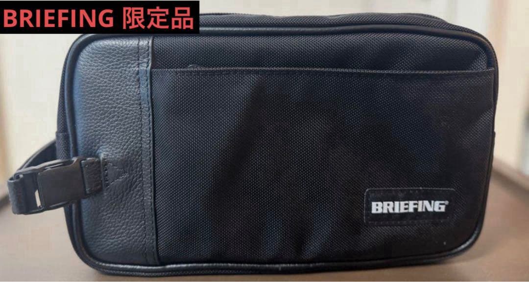 【新品未使用】限定品　BRIEFING & THE Club 黒　ゴルフポーチ