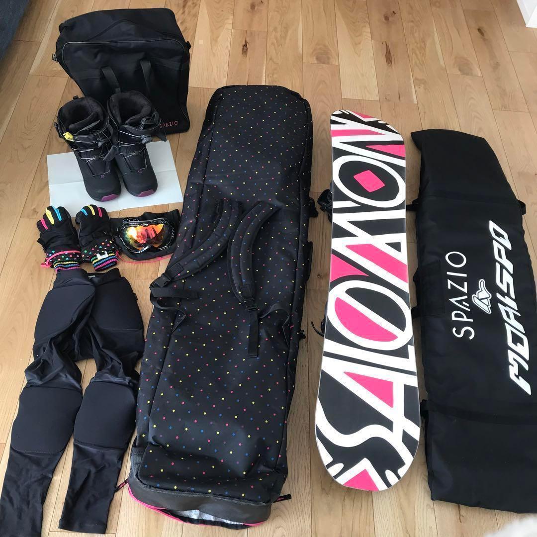 13万円相当　レディース　スノーボード　セット　初心者　まとめ売り　美品